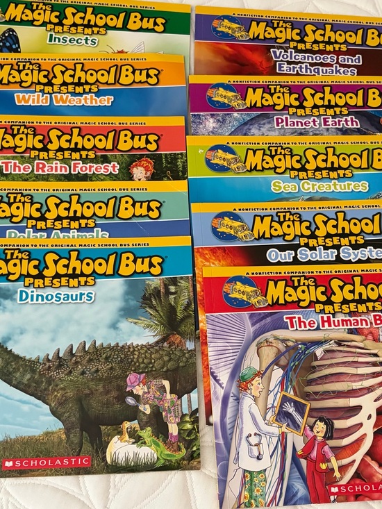 Scholastic Other - Costco Exclusive collection Magic School Bus 10 Fact-filled Science Books EUC